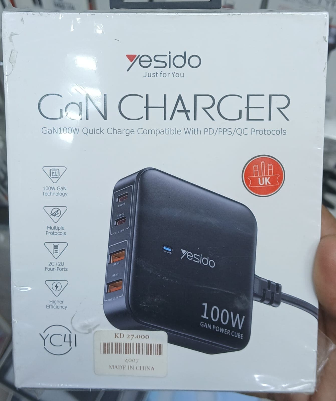 QUICK CHARGER 20W